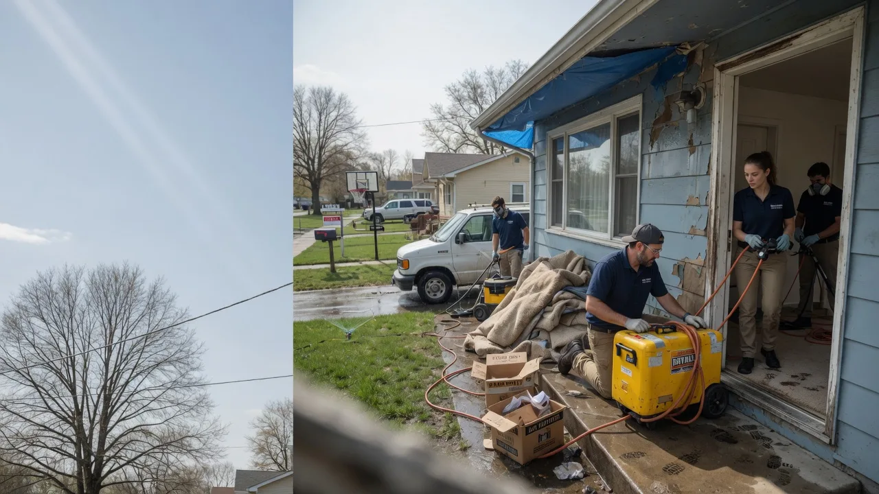 Basement Flood Cleanup in Algodones, NM near me